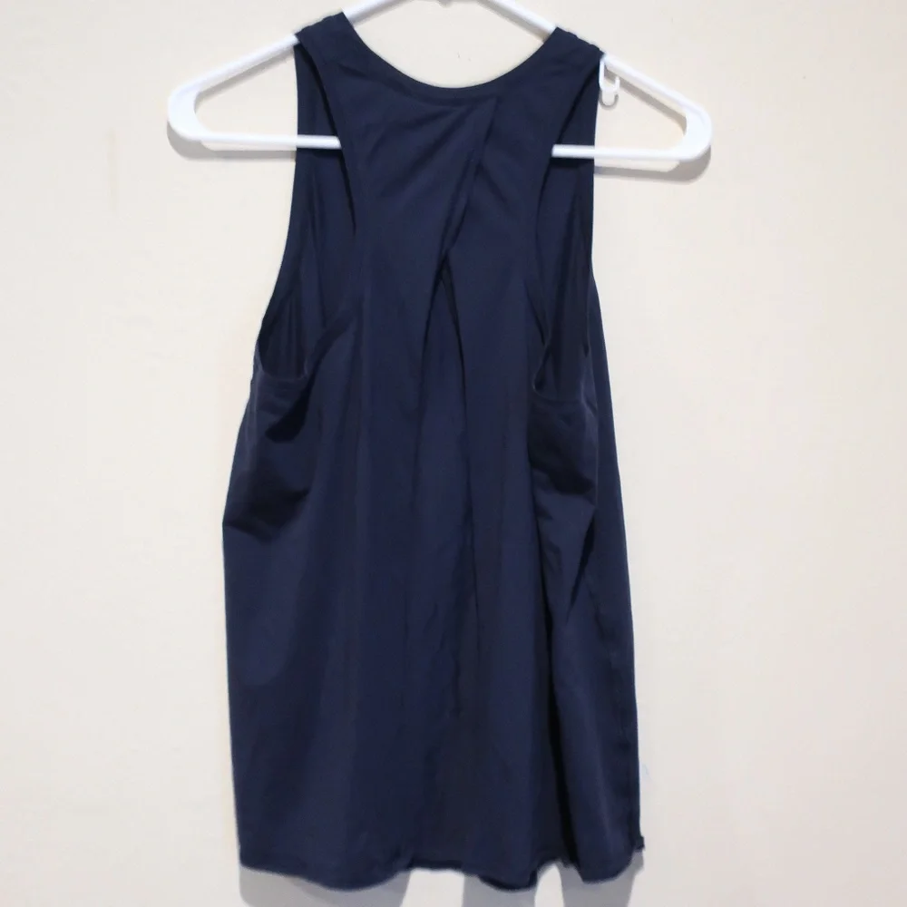 Navy Sleeveless Women’s Tank Top